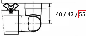 Zawias_Fermod_1573/55HP